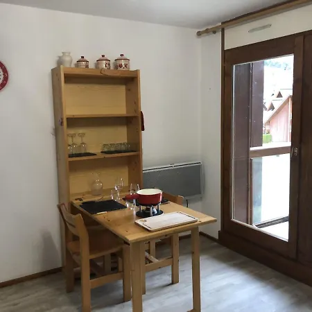 Studio Montagne Vue Mont Joly Au Pied Des Pistes Les Contamines-Montjoie